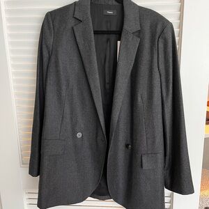 Theory Charcoal Blazer